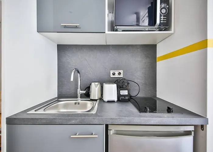 Cosy Independant Proche Gare Et Jardin Lägenhet *