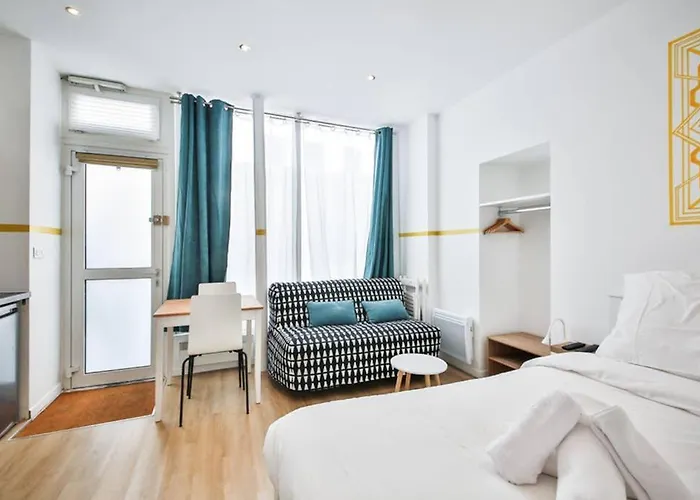 Cosy Independant Proche Gare Et Jardin Lägenhet *