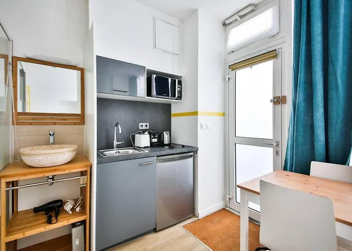 Cosy Independant Proche Gare Et Jardin Lägenhet *